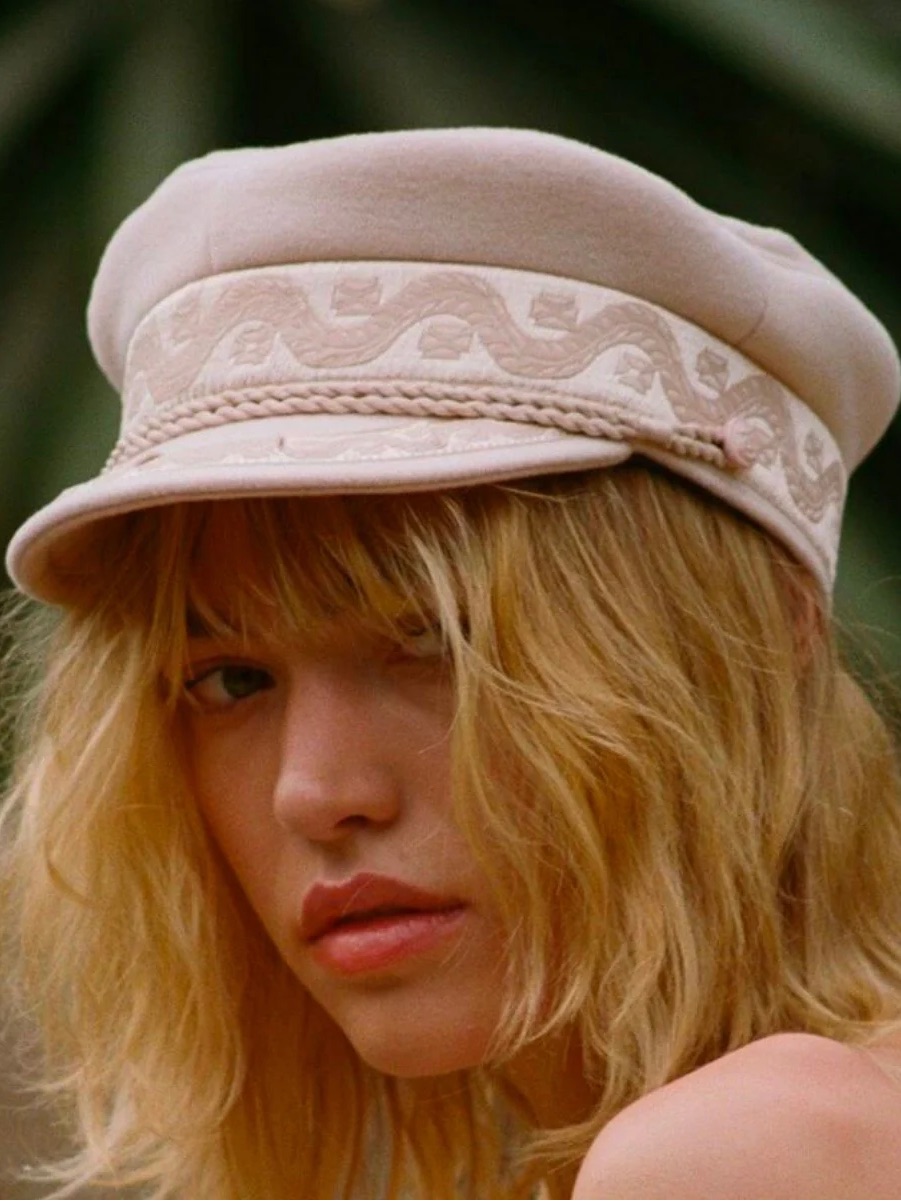 Lack Of Color Riviera Hat Cap - Pastel Pink